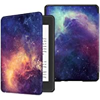 FINTIE SlimShell Funda para Kindle Paperwhite (10.ª generación- 2018) - Carcasa Fina y Ligera de Cuero Sintético con…